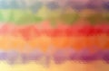 Illustration of yellow, blue, orange, red and green glass blocks horizontal background. Royalty Free Stock Photo