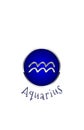 Zodiac Symbol for Aquarius