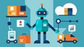 These illustrations can help visualize the various functions and collaborations a autonomous warehouse robots in modern