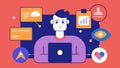 These illustrations can visually represent the modern approach to content moderation highlighting the integration of AI