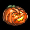 Pumpkin Digital Drawing for Halloween