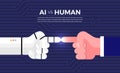 AI vs HUMAN