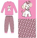 girls long t shirt long pant cute dog print