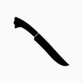 Slaughter knife icon design good for logo