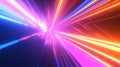 Illustrative background of multicolored spectrum with rays and lines