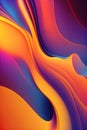 Illustrative design of wallpaper for cell phone screens. Multicolored screensaver.