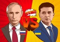 Vladimir Vladimirovich Putin VS Volodymyr Zelensky 3
