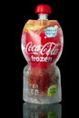 Illustrative Editorial Coca Cola Frozen