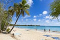 Illustrative editorial image. Tropical beach in Martinique