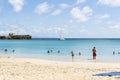 Illustrative editorial image. Tropical beach in Martinique