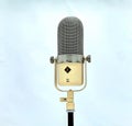 Retro BBC Microphone Royalty Free Stock Photo