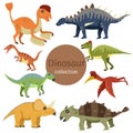 Illustrator of dinosaur collection two