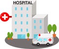 Illustrator of hospital buildings