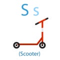 Illustrator of S for Scooter