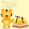 Illustrator of T for Tiger vocabulary