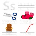 Illustrator of Worksheet for children s font