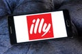 Illy coffee brand logo Royalty Free Stock Photo