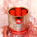 Illy coffee iperespresso capsules Royalty Free Stock Photo