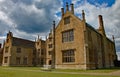 ILMINSTER, SOMERSET, ENGLAND - APRIL 15TH 2012: The wing of an English stately home Royalty Free Stock Photo