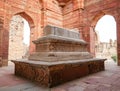 Iltutmish`s tomb in Qutub Minar, New Delhi, India