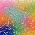 Glittery rainbow background. Diamond effect