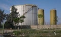 Ilva steel plant in Taranto, Italy Royalty Free Stock Photo