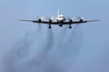 Ilyushin IL-20 of russian air force landing at Kubinka air force base.