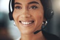 Im happy to hear you found it. a young call centre agent sitting alone in her office. Royalty Free Stock Photo