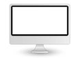 Imac computer display Royalty Free Stock Photo