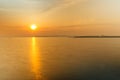 Sunrise on Abberton Resevoir , Colchester, Essex