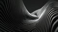abstract grayscale flowing lines design Royalty Free Stock Photo