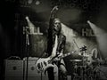 Black and White portrait of Bassist Rex Brown and drummer Johnny Kelly