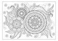 Image for adult coloring page