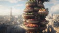 vertical farming, modern farming futuristic