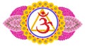 Image of ajna chakra in late hindu tradition isolated floral