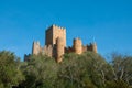 Image of Almourol Castle, in Portugal Royalty Free Stock Photo