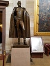 Andrew Jackson Statue in the US Capital Rotunda Royalty Free Stock Photo