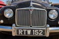 Antique, vintage car, Rover 90 Classic, license plate RTW 152, Rover P4 Royalty Free Stock Photo