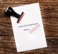 Image of APPROVED Credit Application document
