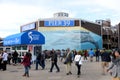 Aquarium of the Bay at Fisherman`s Wharf at San Francisco.