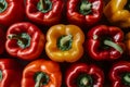 Image An artistic portrayal of paprika bell peppers in photography Royalty Free Stock Photo