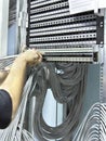 Image assembly network patch panels