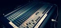 Audio Mixing Board Royalty Free Stock Photo