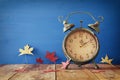 Image of autumn Time Change. Fall back concept Royalty Free Stock Photo