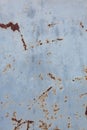 Rusty blue metal surface background texture structure texture Royalty Free Stock Photo