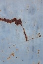 Rusty blue metal surface background texture structure texture Royalty Free Stock Photo