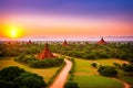 Bagan myanmar made with Generative AI