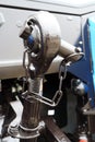 The image of the ball joint. Tractor hitch