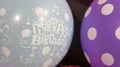 Image of balloon with Happy Birthday text on it Royalty Free Stock Photo