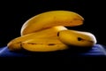 banana fruits black dark portrait
